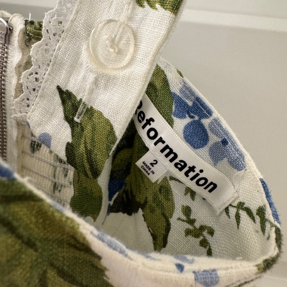 Reformation Tagliatelle Linen Dress - Picture 3 of 4